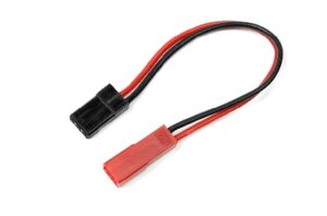 g force rc power adapterkabel bec connector man.  jr/futaba connector vrouw. 22awg wire 1 st