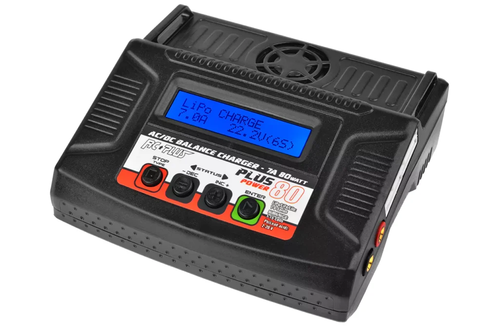 rc plus power 80 lipo en nimh snellader