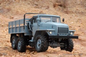 cross rc crawling kit uc6 1/12 truck 6x6 (2 speed transmission version)