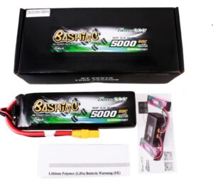 gens ace bashing series 5000mah 11.1v 3s1p 60c lipo batterij xt90 stekker (nieuwe 2023 versie)