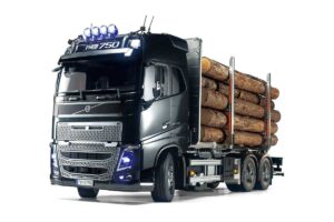 tamiya volvo fh16 globetrotter 750 6x4 timber 1:14 truck