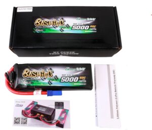 gens ace bashing series 5000mah 11.1v 3s1p 60c lipo batterij ec5 stekker (nieuwe 2023 versie)