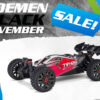 arrma typhon 4x4 v3 3s blx brushless buggy rtr rood