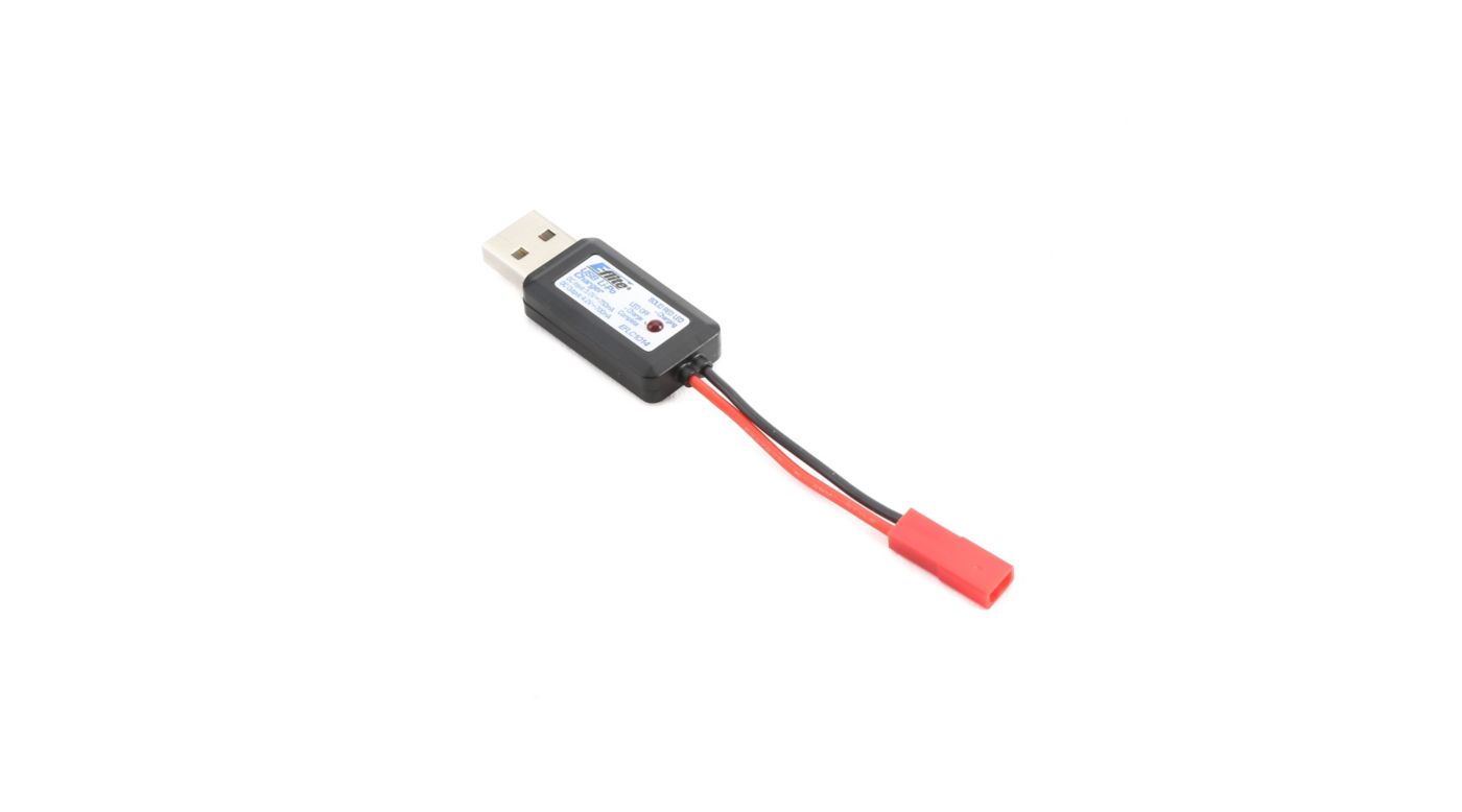 E-Flite 1S USB Li-Po Charger 700mA JST - EFLC1014