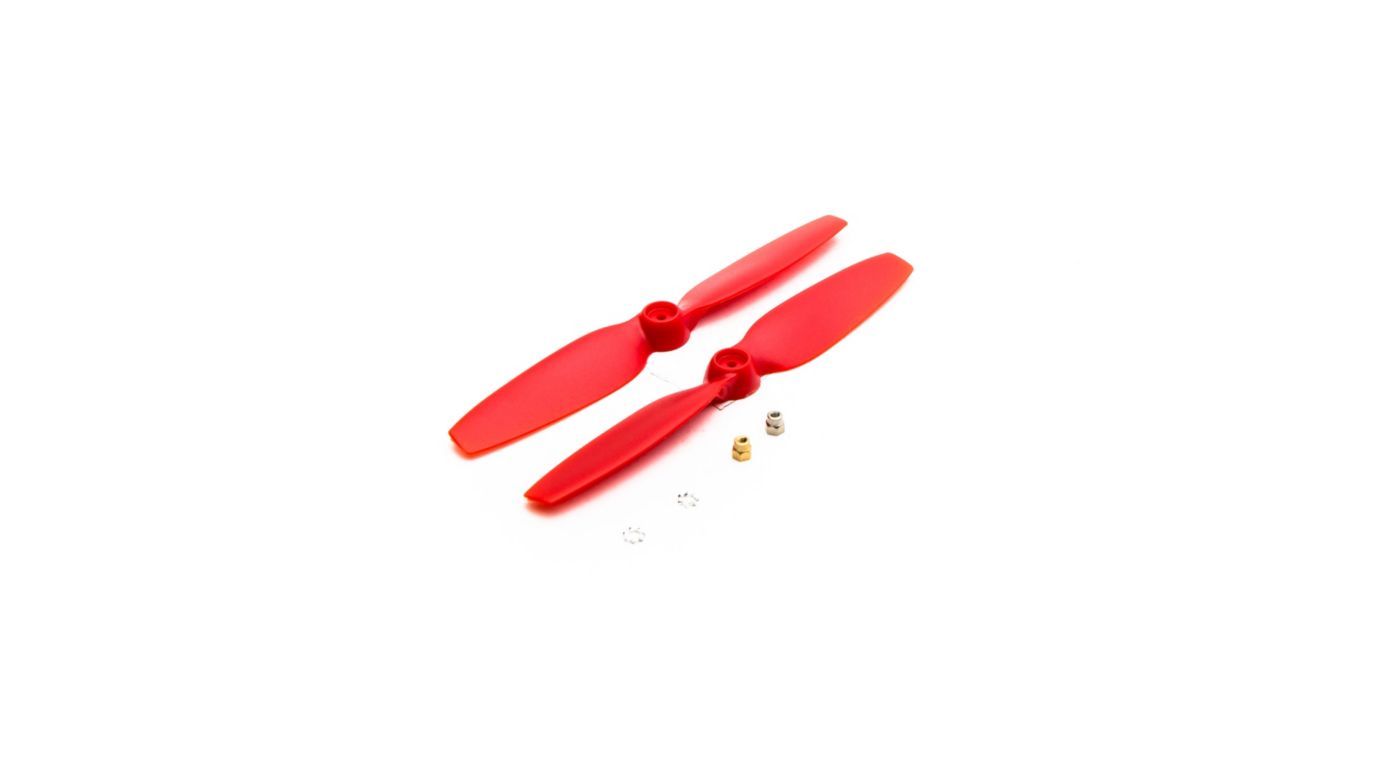 Blade 200 QX - Red Propellers - BLH7708