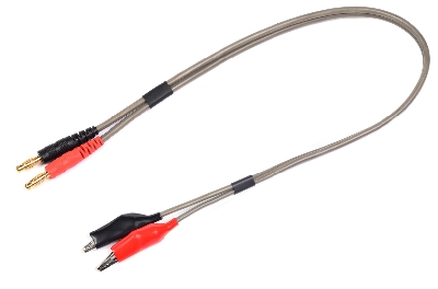 G-Force RC - Laadkabel - Batterij klemmen - 16AWG Siliconen-kabel - 30cm - 1 st