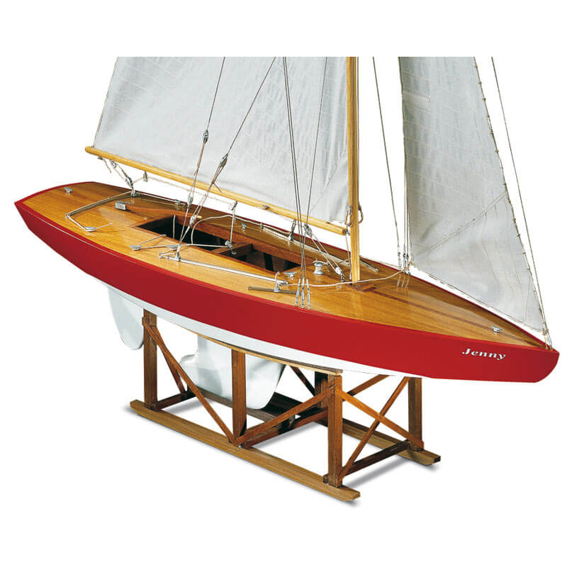 haak Ontoegankelijk aankunnen Mamoli Jenny Zeiljacht houten scheepsmodel 1:12 · Toemen Modelsport
