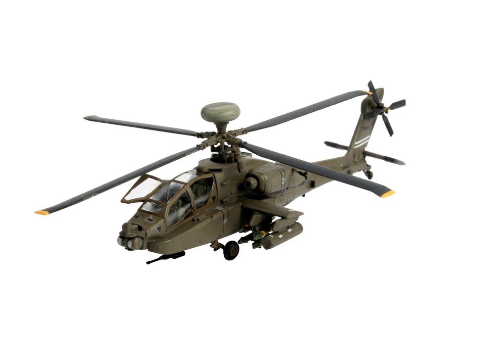 Revell AH-64D Apache 1:144 met lijm en · Toemen Modelsport