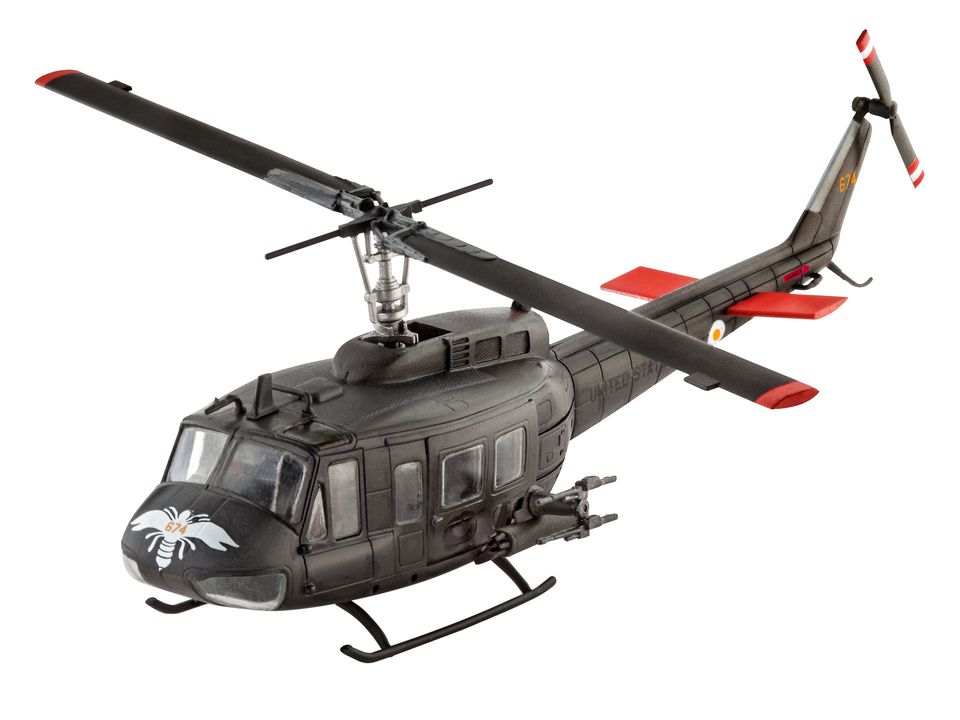 Revell Bell UH-1H Gunship in 1:100 bouwpakket