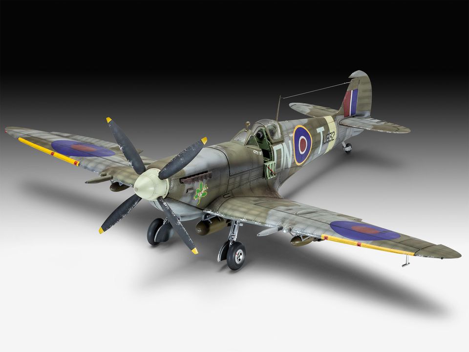 Spitfire Mk.IXc in 1:32 · Toemen