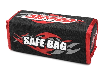 Team Corally Lipo Safe Bag - for 2 pcs 2S Hard Case Batterypacks