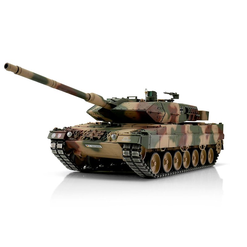 Torro Pro-Edition RC Tank 1/16 Leopard 2A6 geleverd in luxe houten krat