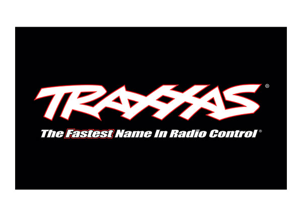Traxxas Logo Flag Black, 3x5ft - TRX61849