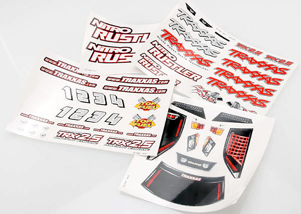 TRX4113X - Decal sheets Nitro Stampede