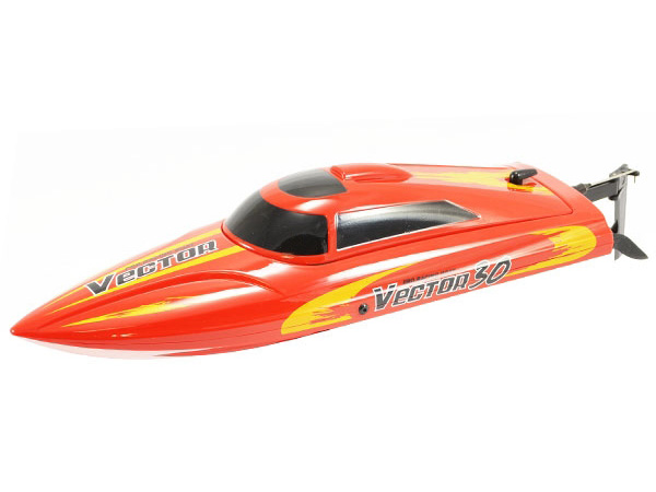 Volantex Racent Vector 30 Brushed Boat RTR rood