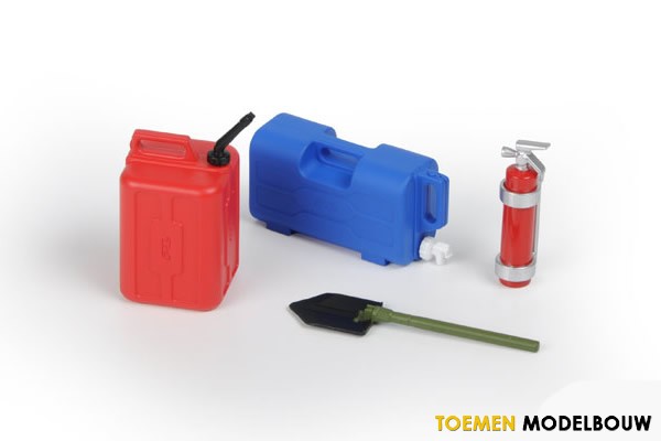 Proline Water Jug with Fuel Can & Fire Extinguisher