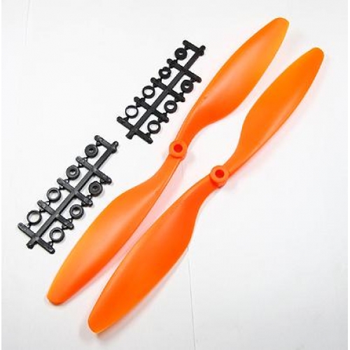12 x 45 Propeller Set - Orange