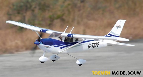 Top Gun Park Flite Class 400 Cessna Tail Wing Blue