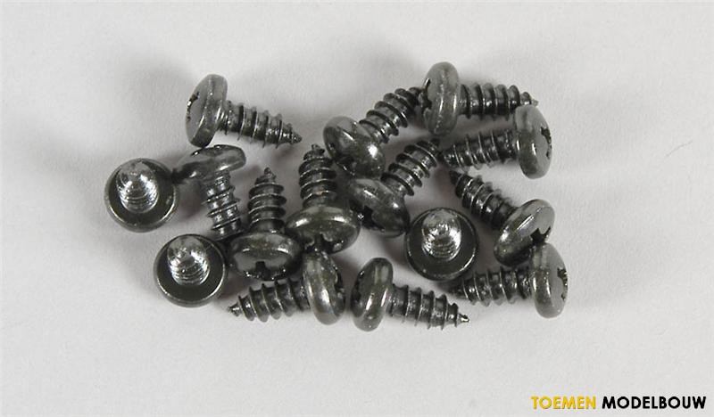 Pan head tap screws 15pcs - G-06716-09