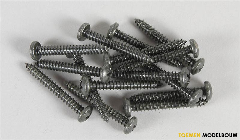Pan head tap screws 15pcs - G-06716-32