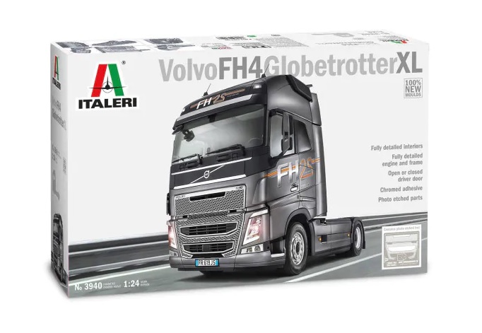 Italeri Volvo FH16 Globetrotter XL in 1:24 bouwpakket