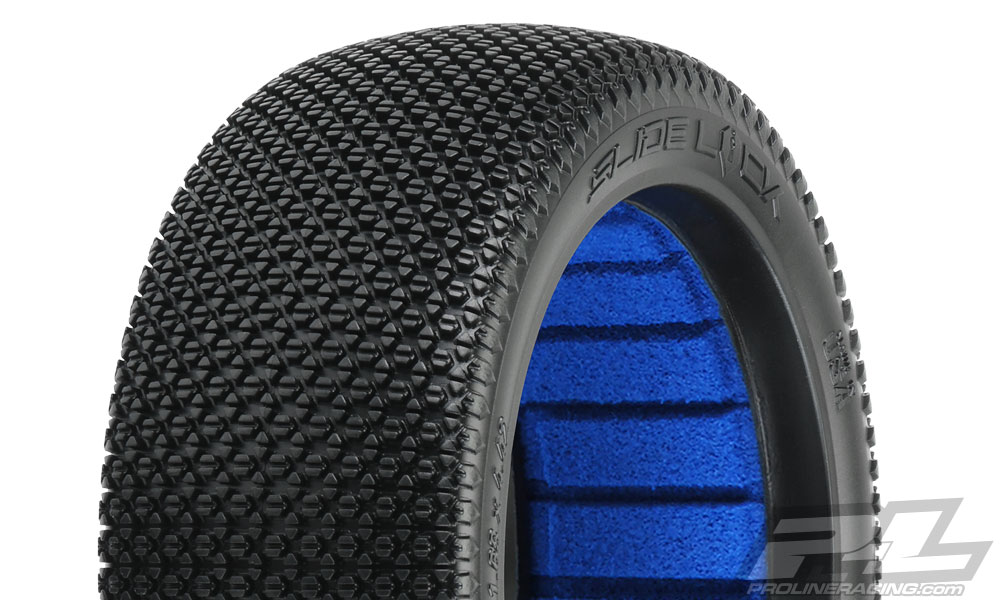 Proline Slide Lock X2 (Medium) Off-Road 1:8 Buggy Tires for Front or Rear