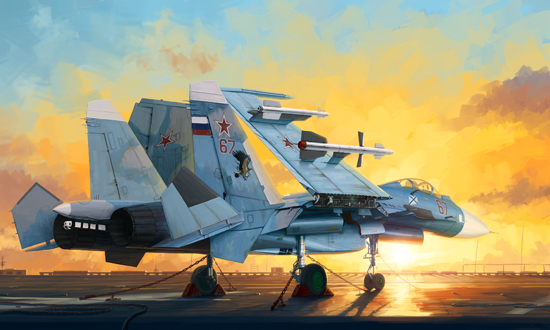 Trumpeter Russian Su-33 Flanker D - 1:72 bouwpakket