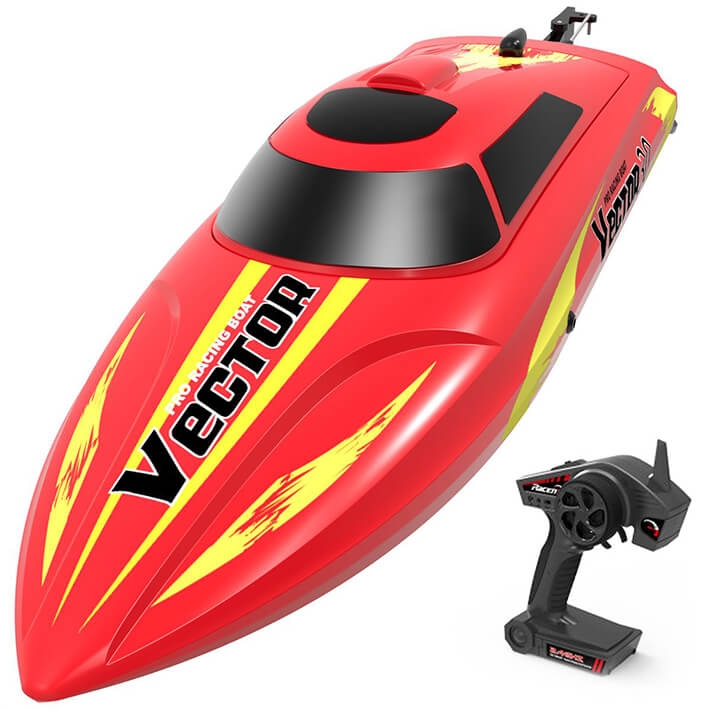 Volantex Racent Vector 30 Brushed Boat RTR rood