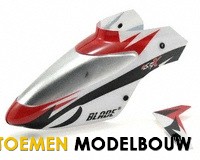 mSR X - Complete White Canopy with Vertical Fin - BLH3218