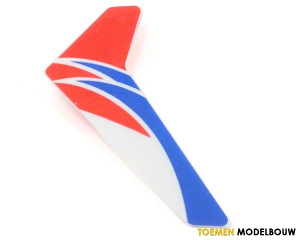 MCP X - Vertical Fin with Decal Red - BLH3520R