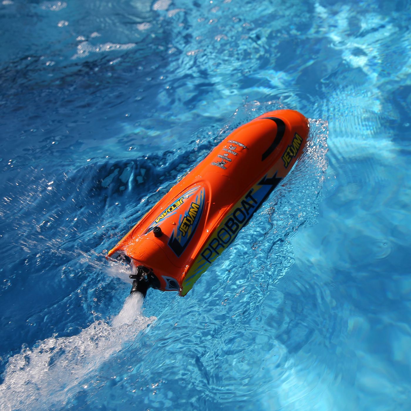 Proboat Jet Jam 12" Pool Racer Orange RTR (versie 2.0)!