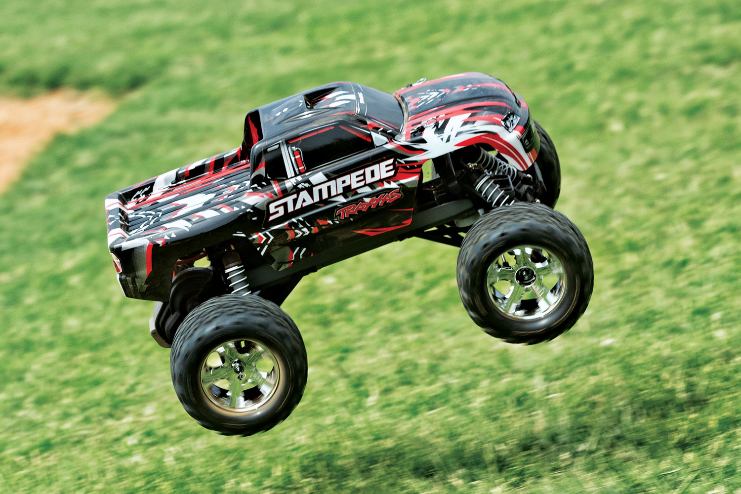 Traxxas Stampede XL5 2WD Monster Truck RTR 2.4Ghz Rood - inclusief Power Pack