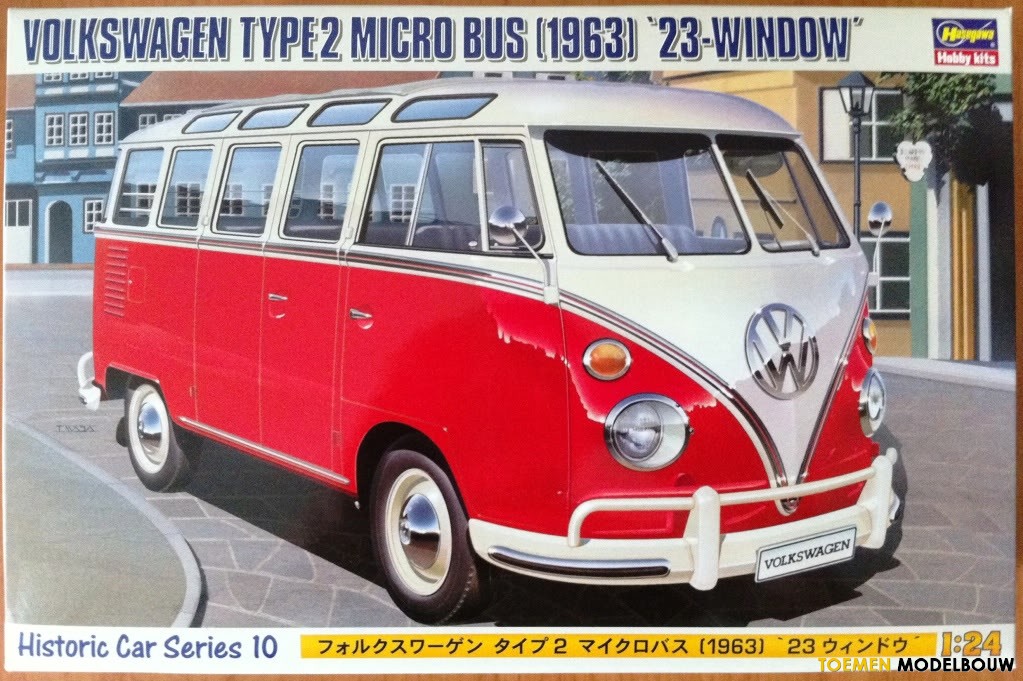 Hasegawa Volkswagen Type2 Micro Bus 1963 - 1:24