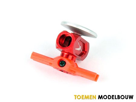130X - Xtreme Titanium Rotor Hub Red - Normaal €16.95