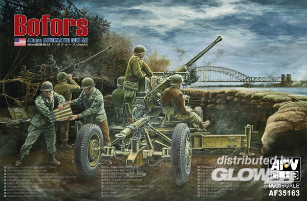 AFV Club Bofors 40mm AA Gun - 1:35 bouwpakket