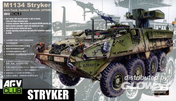 AFV Club M-1134 Stryker ATGM - 1:35 bouwpakket