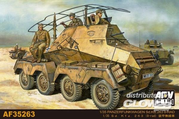 AFV Club Panzerfunkwagen Sd.Kfz. 263 8-Rad - 1:35 bouwpakket