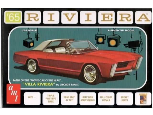 AMT 1965 Buick Riviera 1:25 bouwpakket