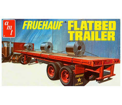 AMT Fruehauf Flatbad Trailer 1:25 Bouwpakket