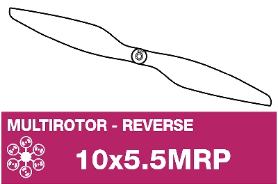 APC - Multi-Rotor propeller - Pusher / Linkslopend - 10X5.5MRP