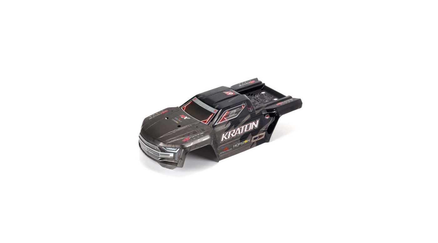 ARRMA Painted Decaled & Trimmed Body Black KRATON 6S BLX - ARA406159