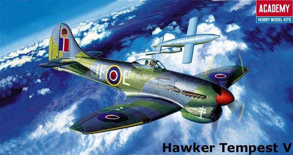 Academy Hawker Tempest V in 1:72 bouwpakket - 12466