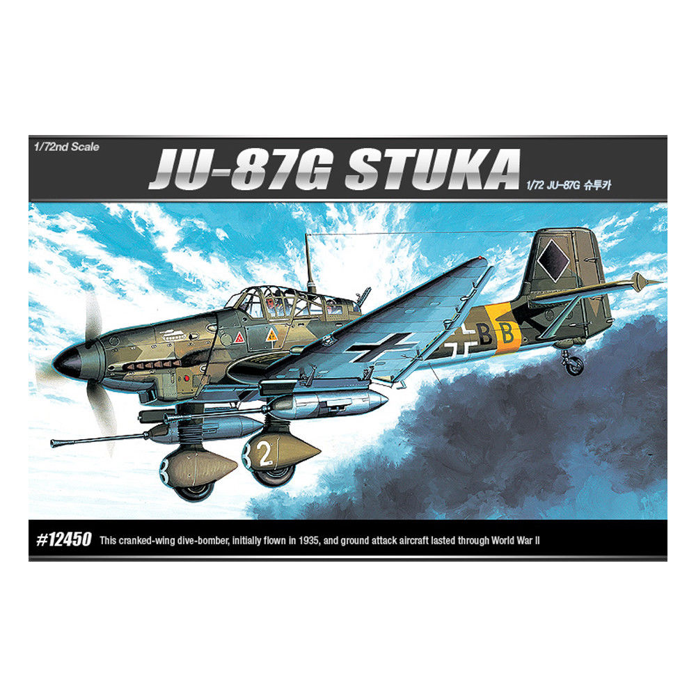 Academy JU87G-1 Stuka in 1:72 bouwpakket - 12450