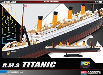 Academy R.M.S. Titanic Multi Color Parts 1:1000 - 14217