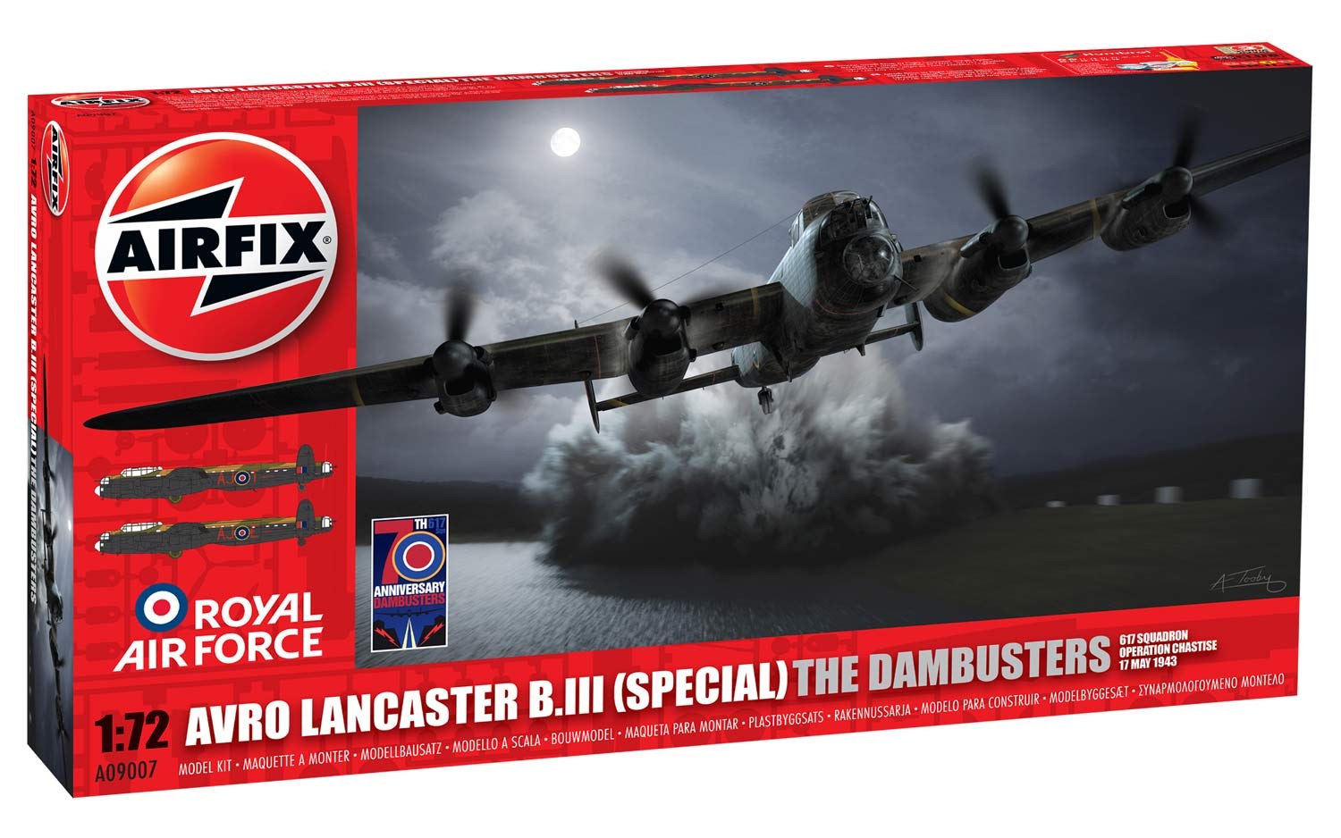 Airfix Dambuster Lancaster in 1:72 bouwpakket