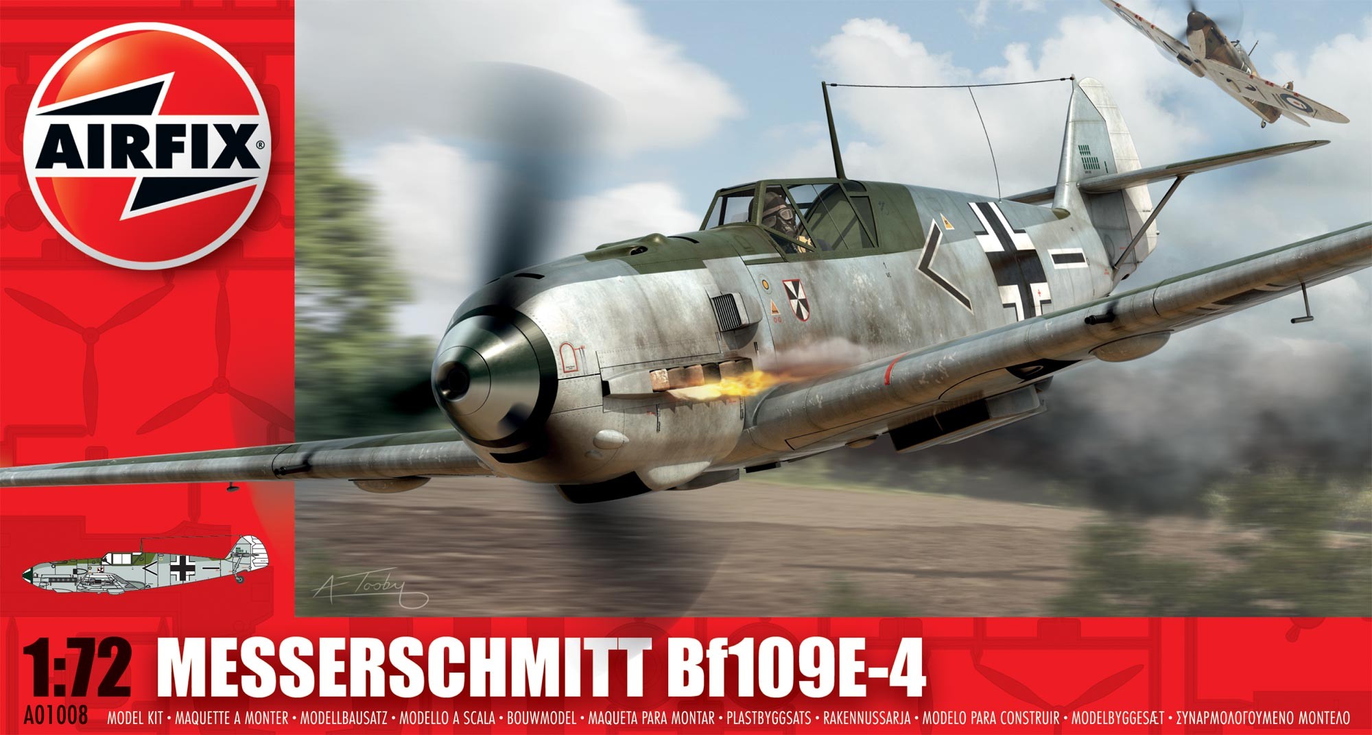 Airfix Messerschmitt BF 109E in 1:72 bouwpakket