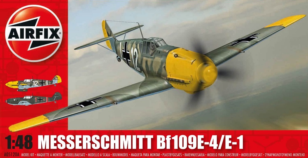Airfix Messerschmitt Bf109E-4/E-1 - 1:48 bouwpakket