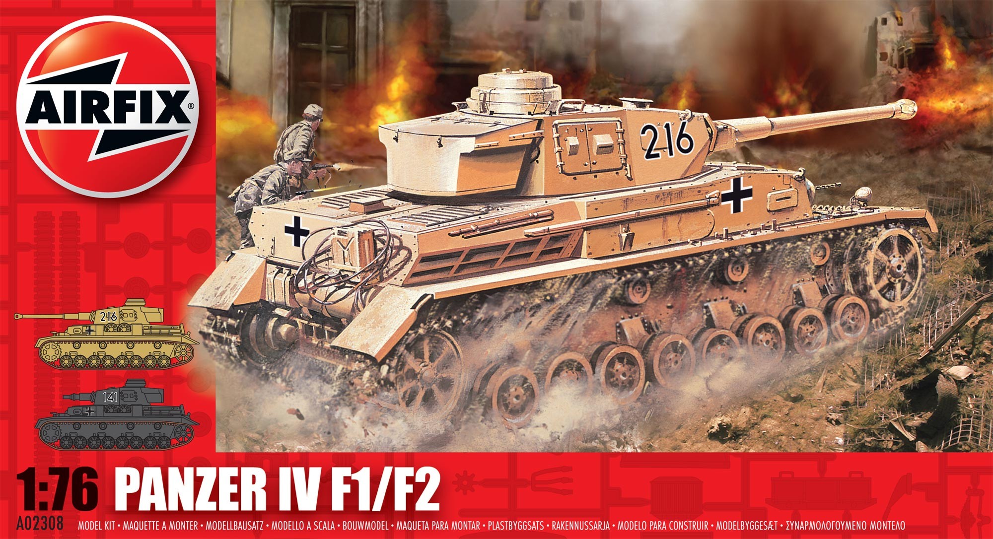 Airfix Panzer IV in 1:76 bouwpakket