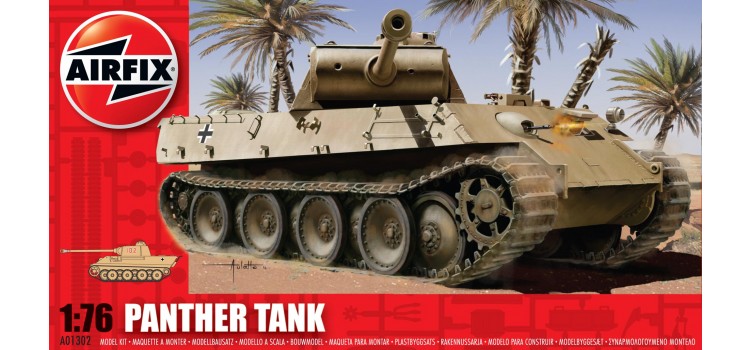 Airfix Panzer Panther in 1:76 bouwpakket
