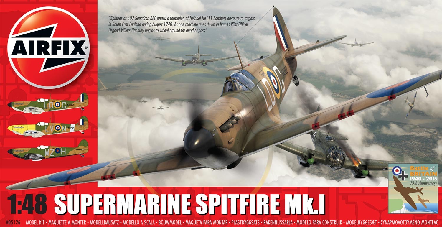 Airfix Supermarine Spitfire Mk.I - 1:48 bouwpakket